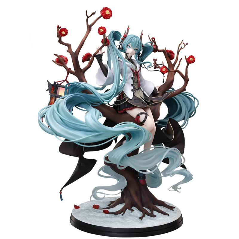 

Оригинальная фигурка Vocaloid Hatsune Miku 2022, китайский новый год, Новогодняя фигурка, японская фигурка аниме, коллекционные модели, игрушечные укра...