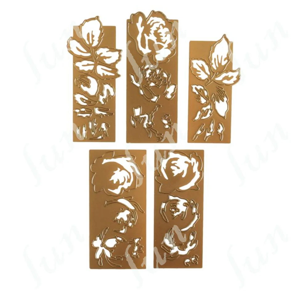 

2022 New Layered Rose Metal Cutting Dies for Diy Scrapbooking Maker Photo Album Handmade Greeting Cards Decoration Cut Stencils