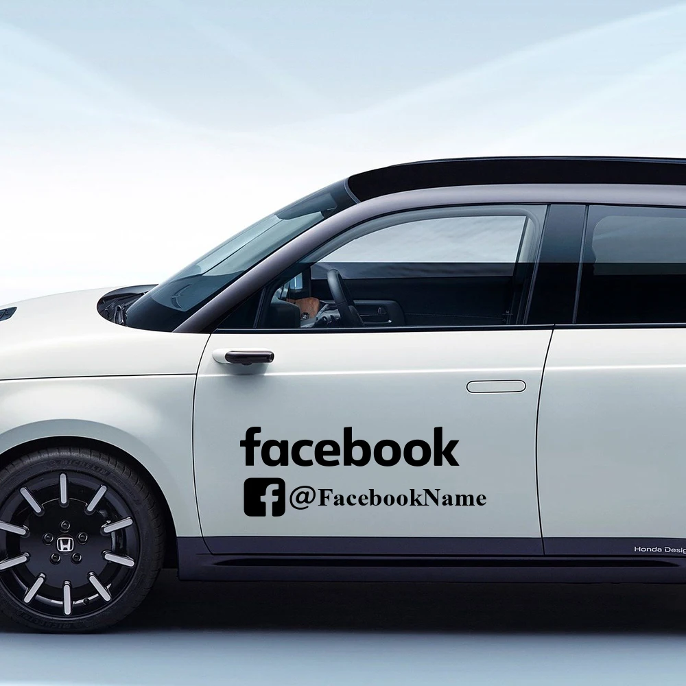 

Custom Instagram Name Social Media Handle Decal - Personalized Instagram Window Door Car Vinyl Sticker