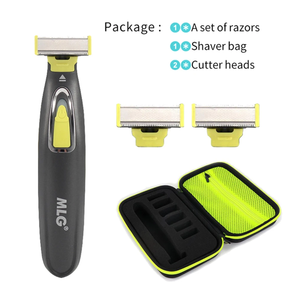 Beard Razor Body Trimmer Hair Face Care Cleaning Men Shaving Machine