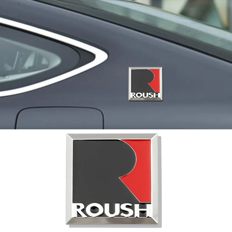 Металлические 3D наклейки ROUSH MOPAR для крыльев багажника декоративные эмблемы