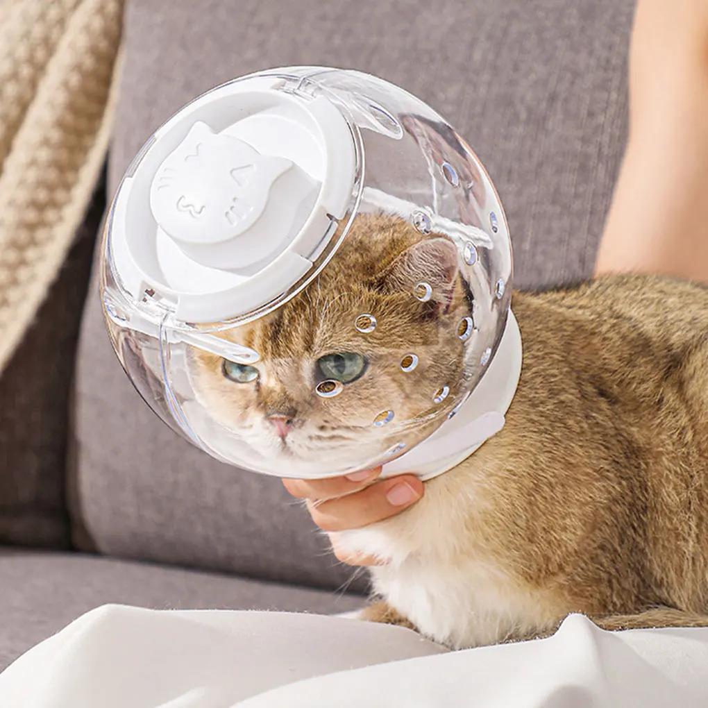 Шлем для груминга кошек с стильным намордником и шлем из АБС-пластика мордочка