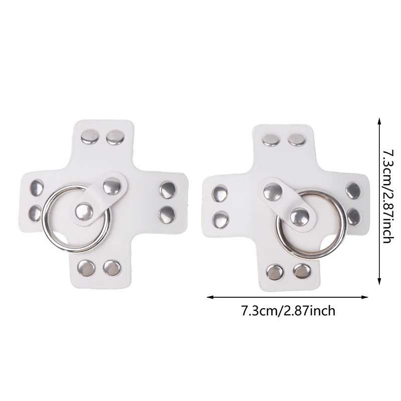 1 пара женские кожаные накладки на соски многоразовые наклейки грудь