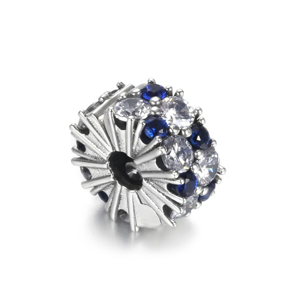 Бусина из стерлингового серебра 925 пробы небесное солнце звезда галактика