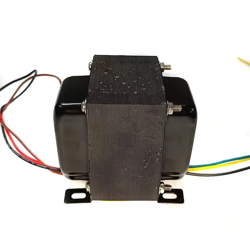 Фото Трансформатор 40W 5K: 0-4-8Ω с выходом push-pull, аудио трансформатор для ламповых усилителей 6P3P/6L6/EL34 №1