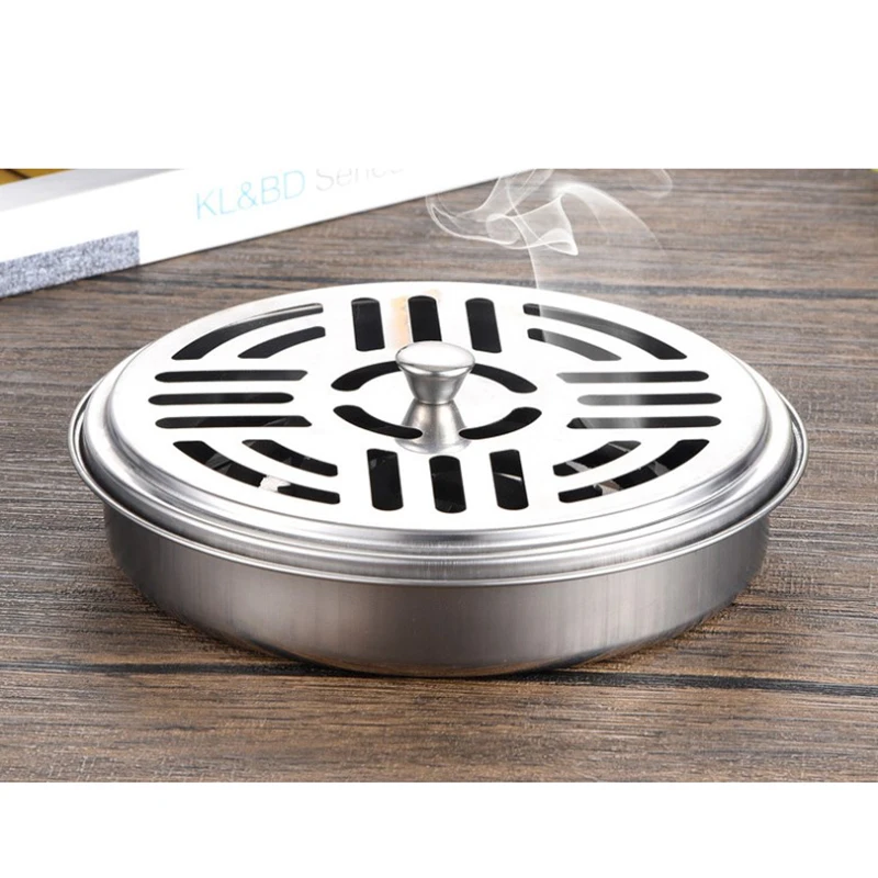 

1Pcs Large Capacity And Multi-function Repellent Rack With Cover Modern Spiral Cover Mosquito Coil Holder Insect Repellen