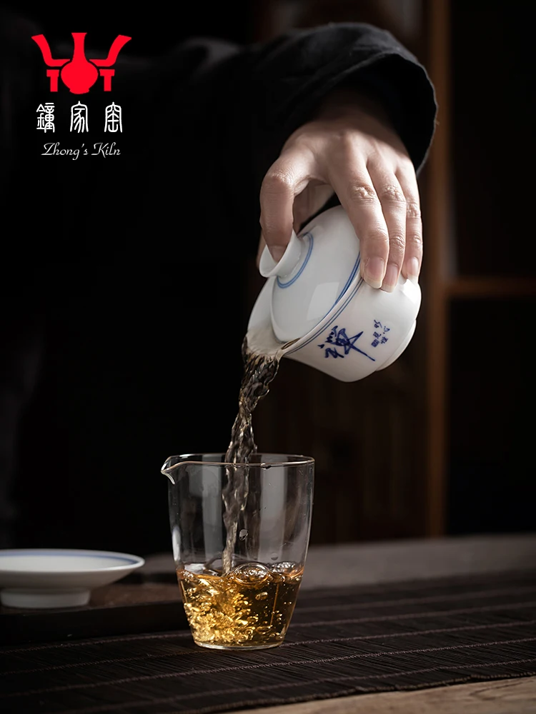 

Zhongjia печь ручной работы керамическая крышка чашка Цзиндэчжэнь дзен белый фарфор кунг фу набор чайная чаша три таланта