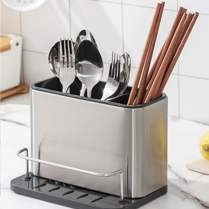 ABHG Кухонная сливная полка из нержавеющей стали региональный органайзер для