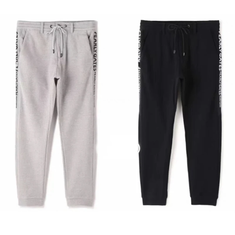 

2023 PG новые мужские спортивные повседневные брюки для гольфа, Экологически чистая ткань, эластичная талия, шнуровка, эластичная талия, брюки