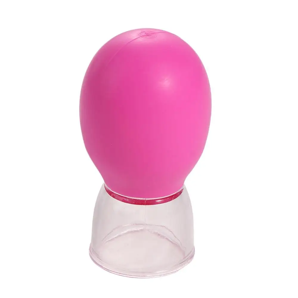 Резиновая массажная чашка для лица лифтинг кожи разные цвета вакуумная