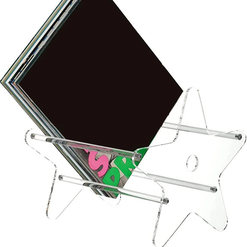 Портативная прозрачная акриловая подставка для дисплея универсальная полка
