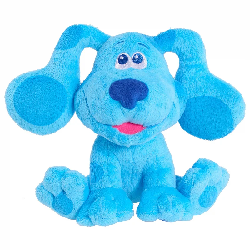 

Cute Blue's Clues & You! Beanbag Plush Blue Pink Dog Stuffed Animals Plus Blues Clues & You Plush Blue Pink Puppy Dog Stuffed