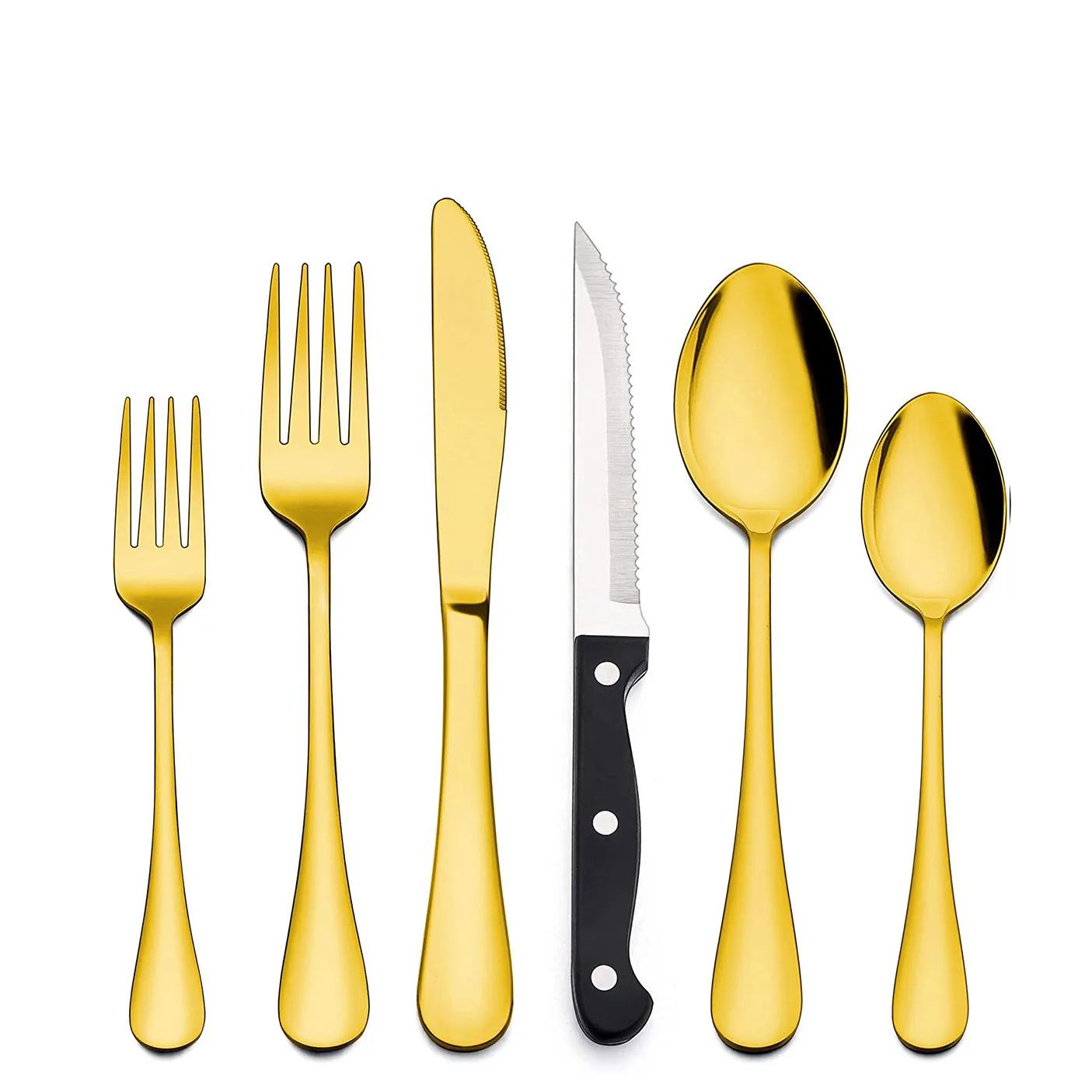 

Набор столовых приборов из нержавеющей стали, 24 предмета
