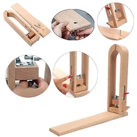 wooden leather retaining clip leather craft sewing tools clamps diy table desktop pony horse clamp tools