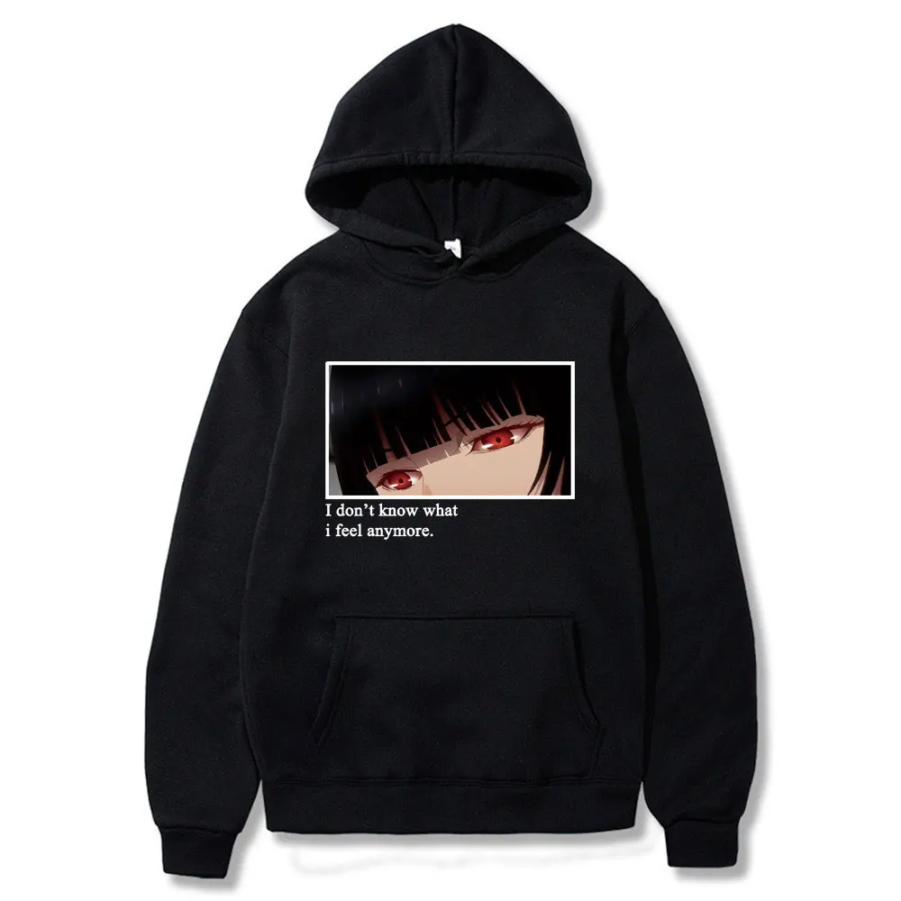

2022 Anime Kakegurui Yumeko Jabami Eyes Print Japanese Funny Hoodies Men Harajuku Streetwear Sweatshirt Hip Hop Cool Hoody