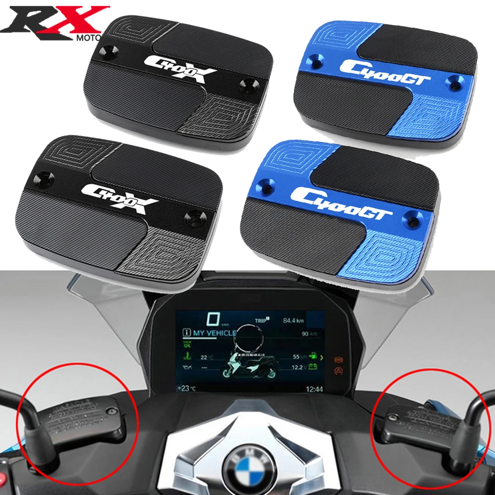 

For BMW C400X C400GT 2019-2022 C400X/GT Newest Motorcycle CNC Aluminum Front Brake Clutch Cylinder Fluid Reservoir Cover Cap