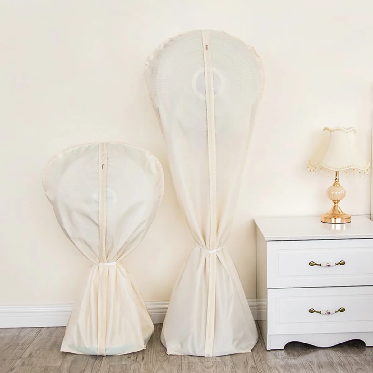 

1 Pc Electric Fan Cover All Inclusive Cloth Floor-standing Fan Hood for Home