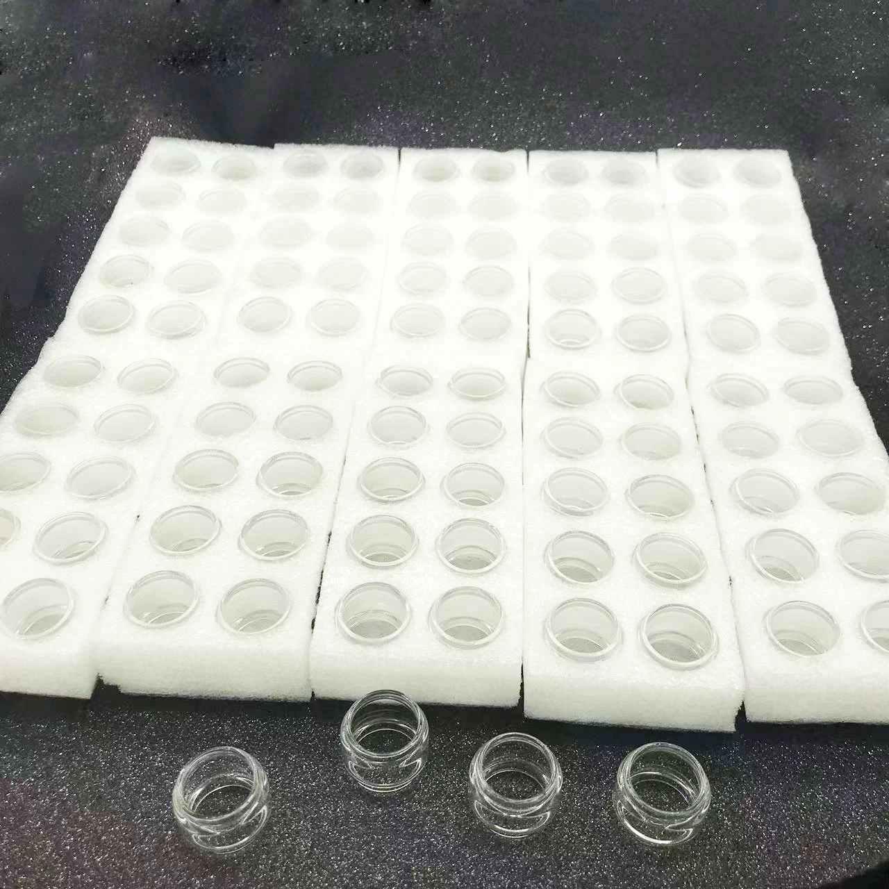 

Solo Plus Quality 8ml Mini Glass Tank Sky Skrr Tank Tube Sky High For Glass Solo 3.5ml Cup Bubble Skrr-s