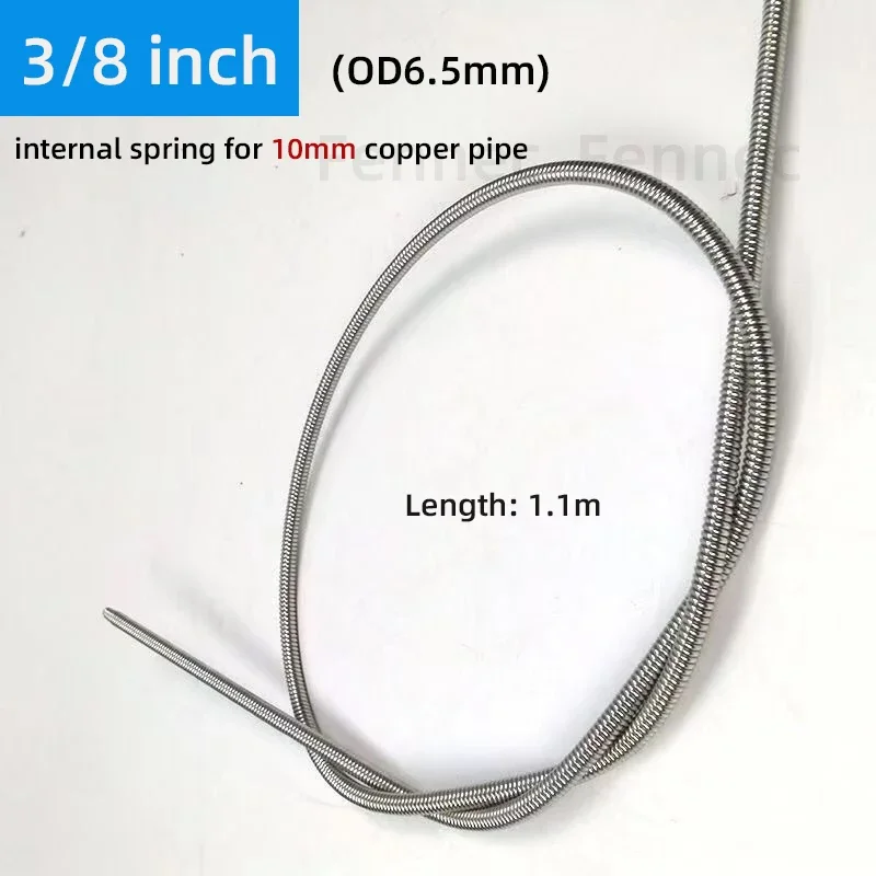 

Внутренняя гибочная пружина медных труб для кондиционера, стальной ручной трубопровод, пружинный инструмент для гибки труб, 3/4/5/6 точек, 10-19 мм