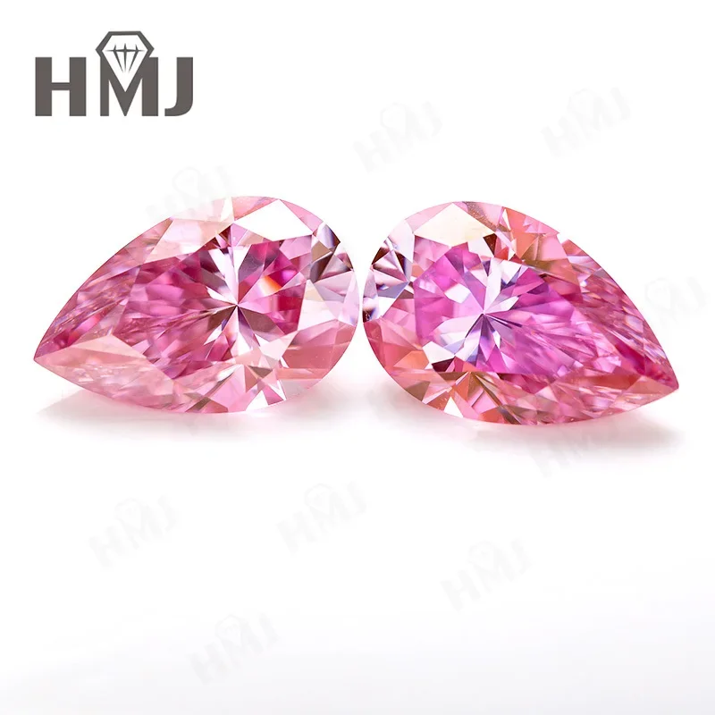 Бусины-гвоздики из муассанита в ассортименте