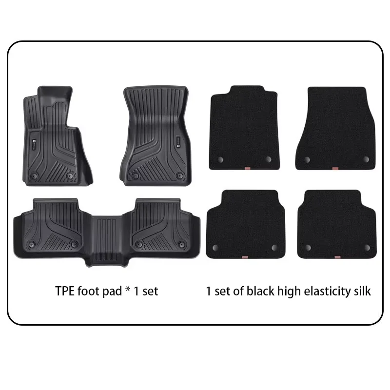 Автомобильные коврики из ТПЭ на заказ для Kia EV5 K2 K3 K3S K4 KX CROSS KX3 KX5 KX7 RIO аксессуары