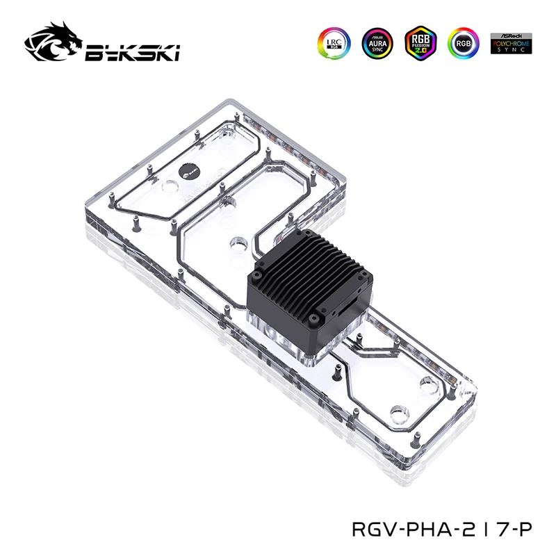 

Дистрибьютор Bykski для Phanteks ES 217 XE, чехол для компьютера, прямоугольный резервуар RGB, емкость для воды