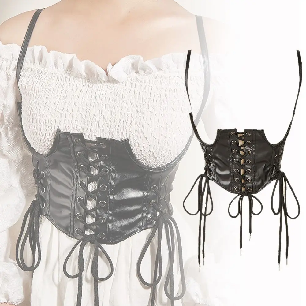 

Bodyshaper Casual Elegant Cage Vest Body Strap Punk Corset Waistband Ladies Dress Cummerbands Gothic Bustier Belt