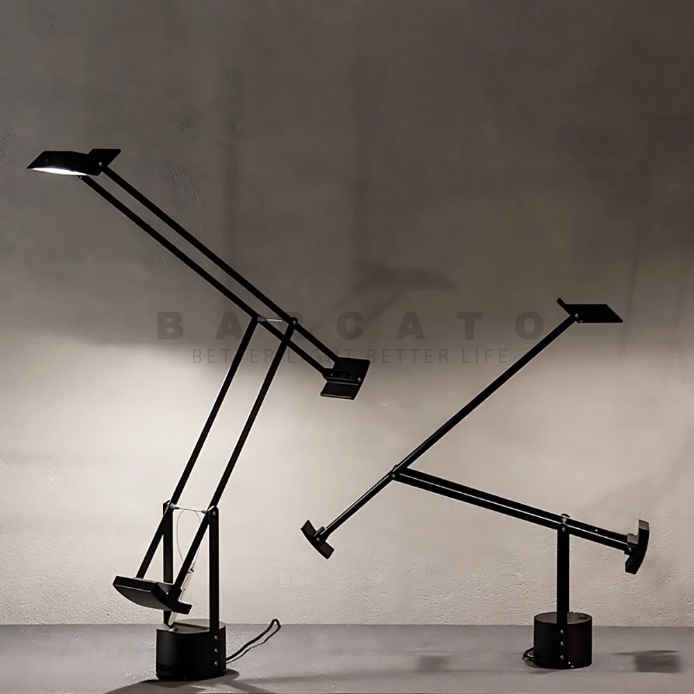 Напольная Лампа в скандинавском итальянском стиле регулируемый металлический