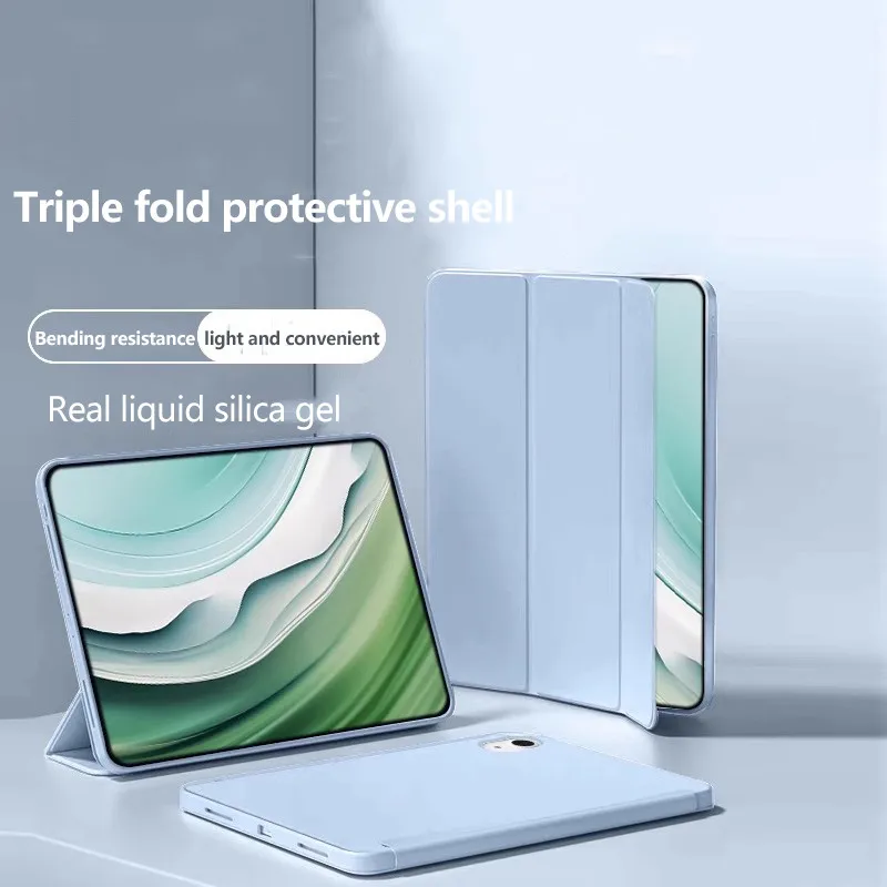 Силиконовый кожаный чехол для планшета Redmi Pad SE 4G 8 7 дюймов 11 Pad10.61 Pro 12 1 2024 Xiaomi 6 5 5Pro