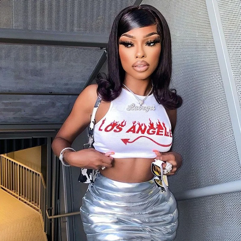 

Женская футболка с принтом, летняя футболка в стиле Харадзюку