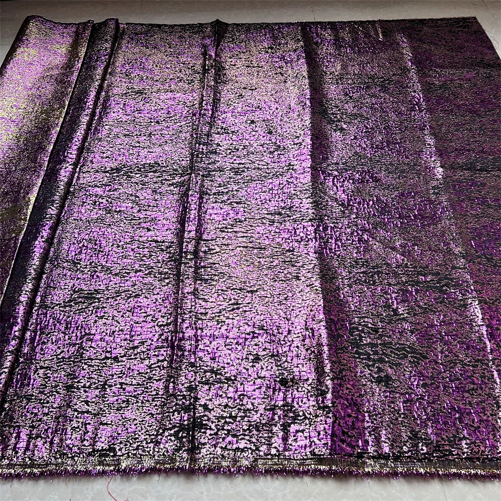 Новая искусственная ткань цветочный жаккардовый материал для платья сетчатая