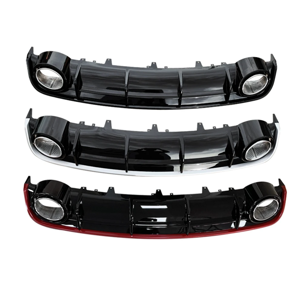 Задний бампер из полипропилена диффузор спойлер для Audi A6 S-line S6 Hatchback Avant Touring 2015-2018