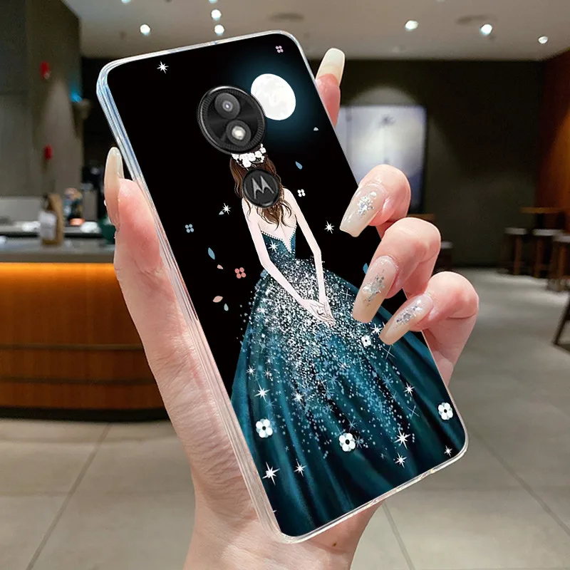 Фото Для Motorola Moto E5 Play Чехол Moto E5 Plus Capa Moto E4 Plus Защитные чехлы Цветок Бабочка Мягкий силиконовый чехол из ТПУ для телефона №5