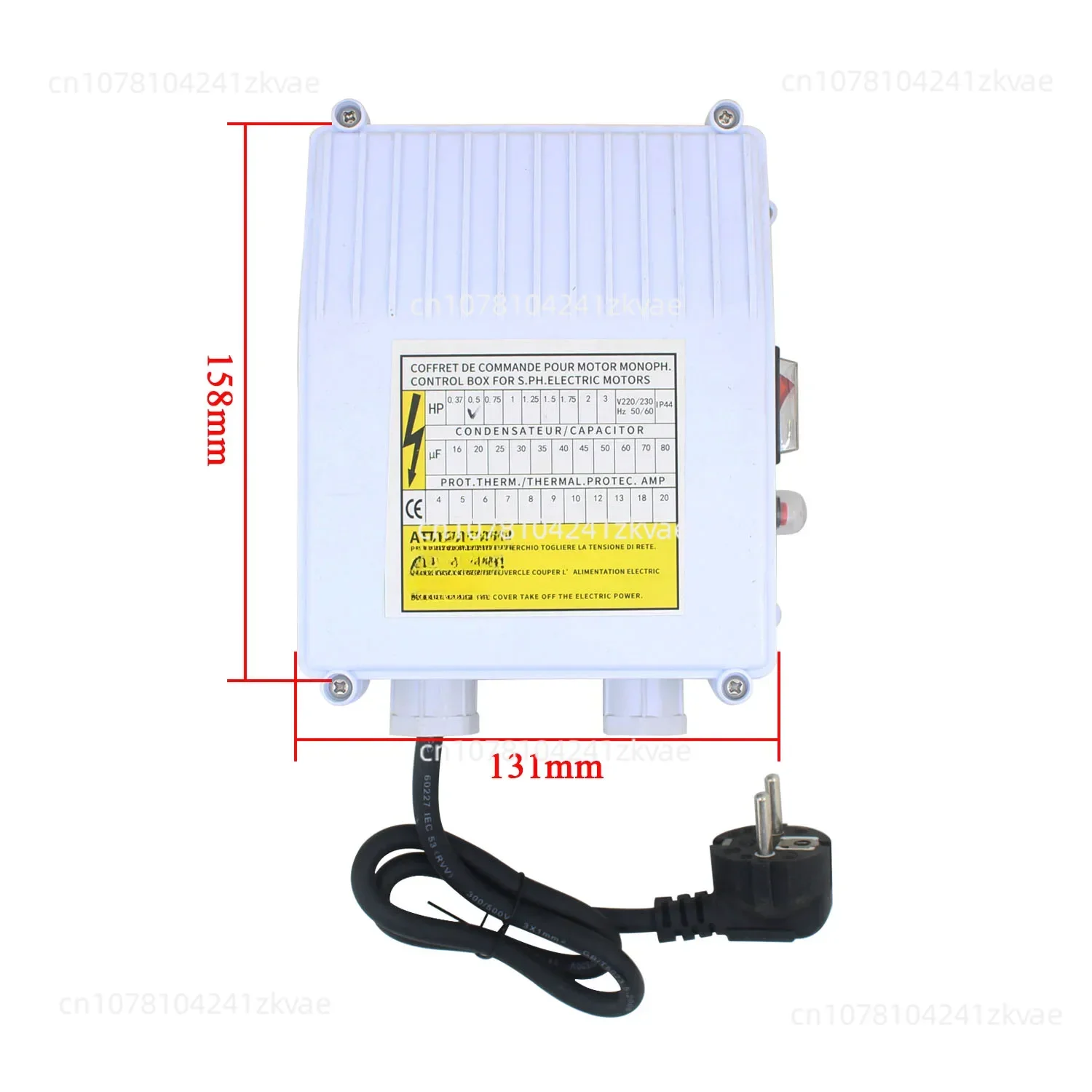 Погружной насос для глубоких скважин 220 В коробка управления дайвинга внешний