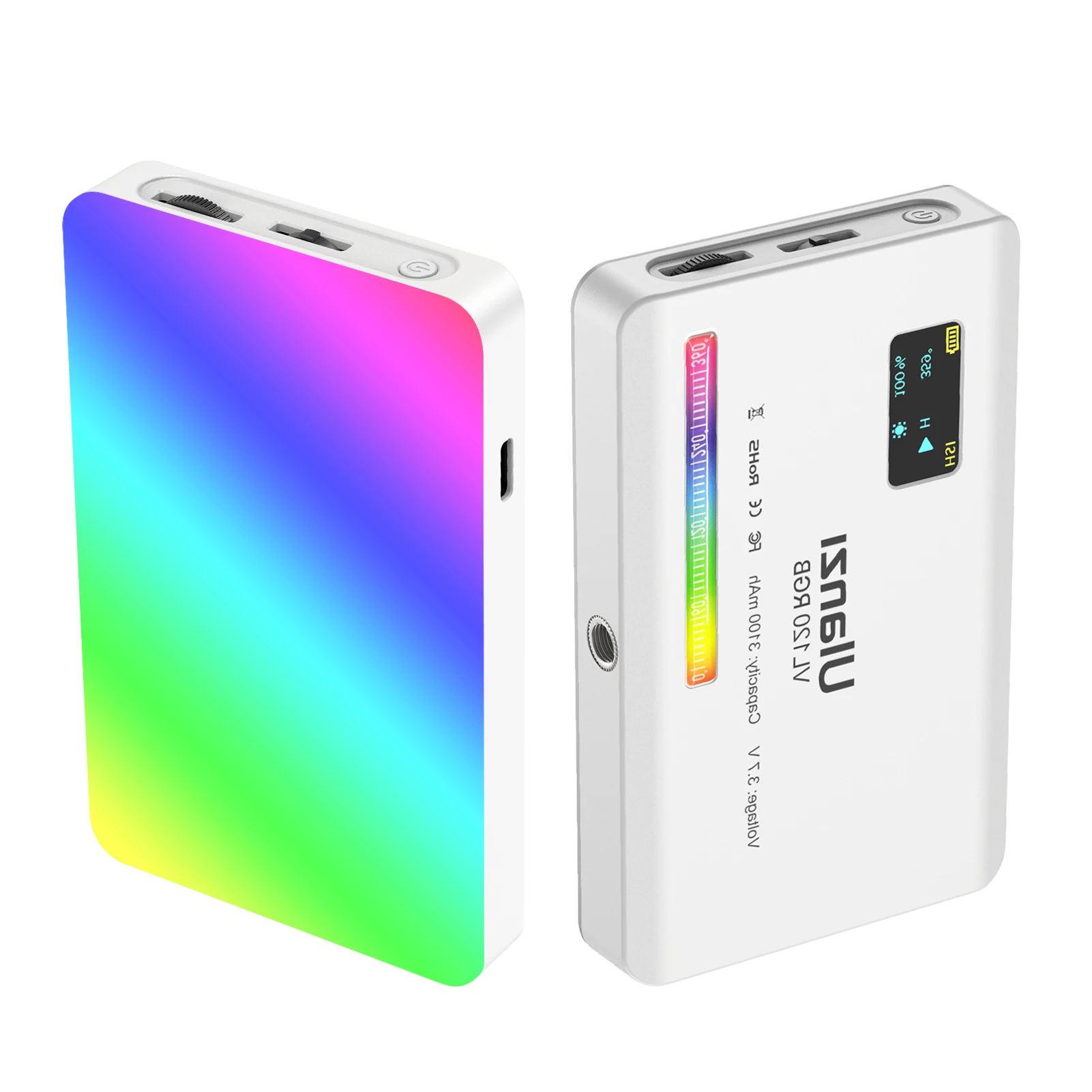 Светодиодный мини-светильник Ulanzi VL120 RGB для видеосъемки 2500K-9000K заполнясветильник