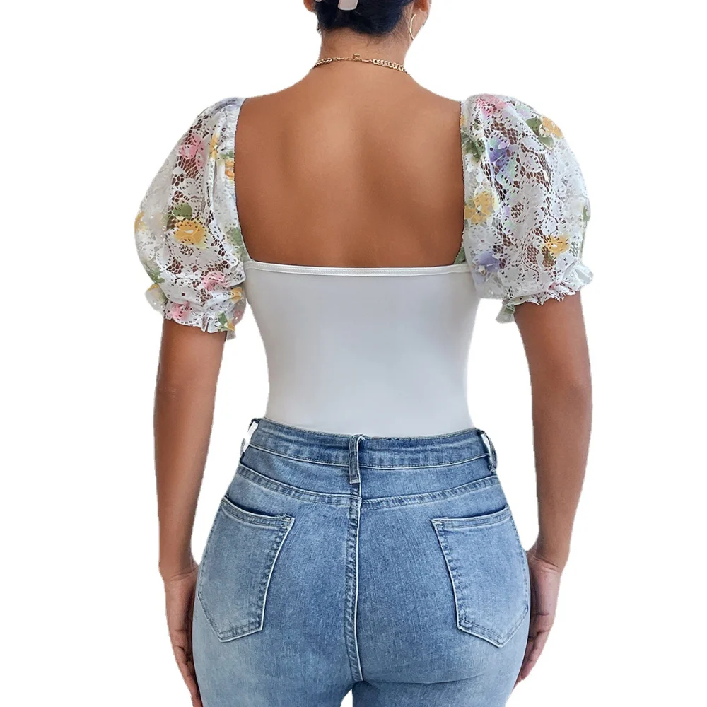 Trainer Body Shaper Woman Fajas Colombianas Slimming Bottom Thin Bodysuits Shapewear Women Club Cloyhing Romper Sexy Lace Waist