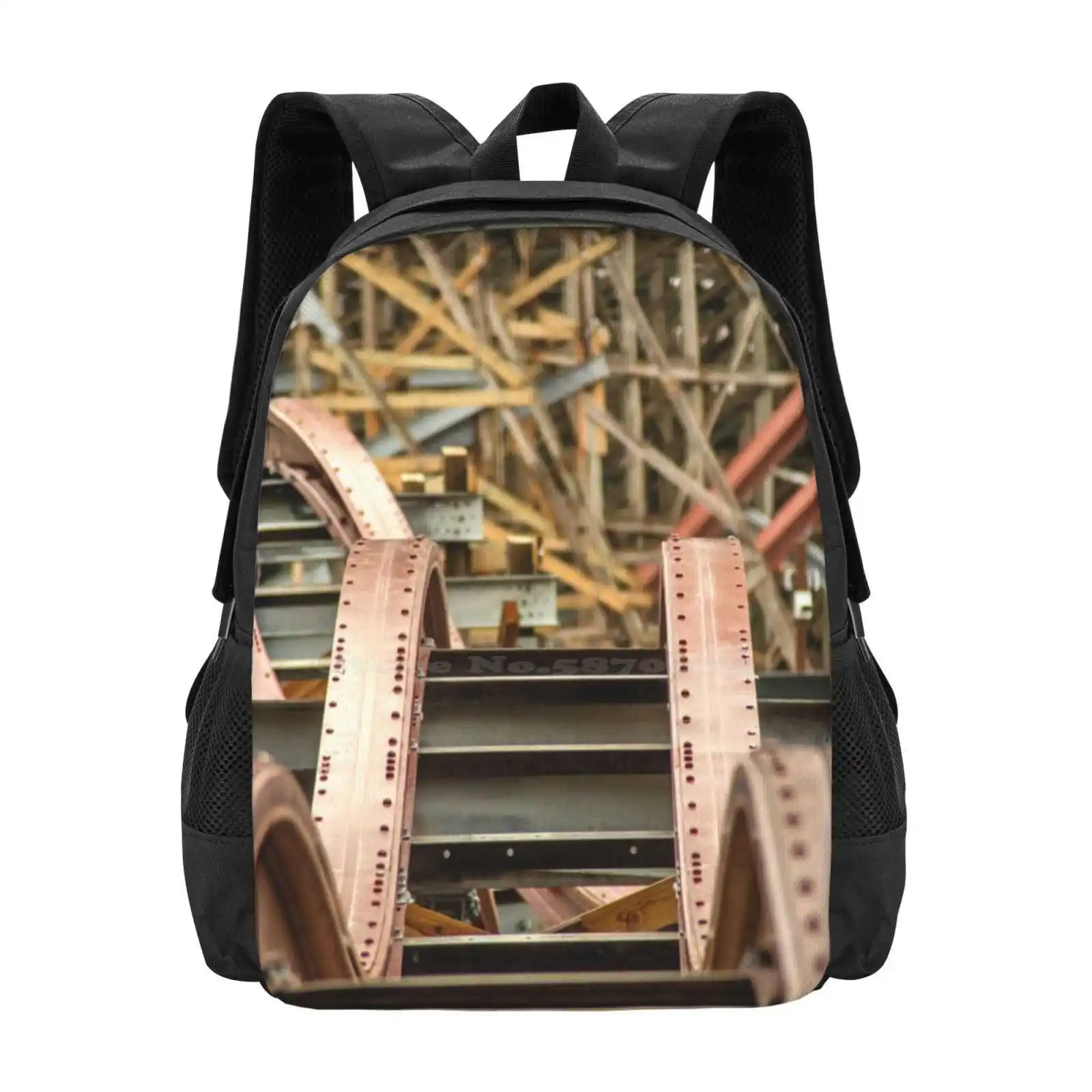 

Steel Vengeance'S Thigh Crushing Finale Backpack For Student School Laptop Travel Bag Steel Vengeance Rollercoaster Cedar Point