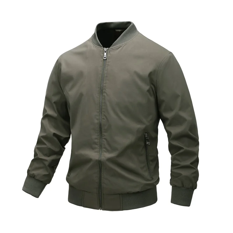 Jacket Men's Spring Men's Thin Baseball Jacket Men's Outdoor Casual Trend Fashion