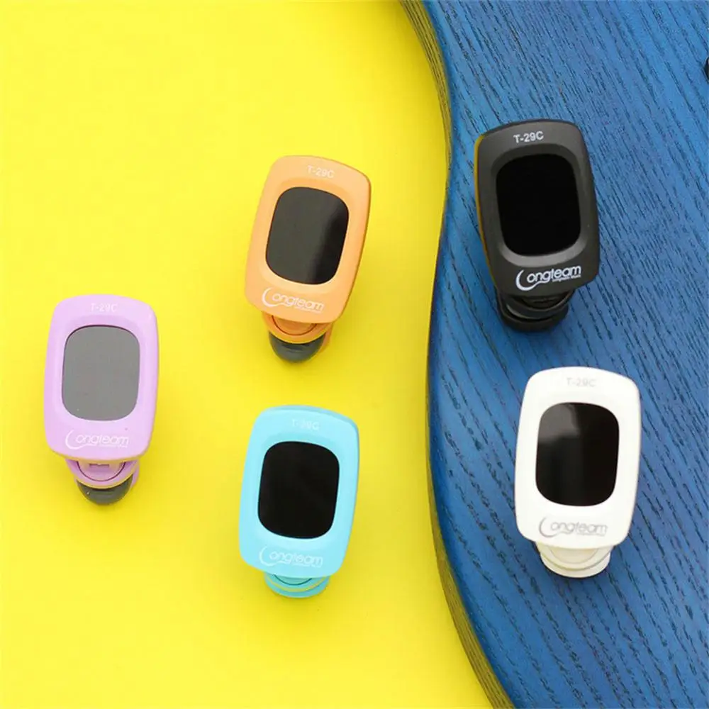 

Гитарный тюнер, многофункциональный простой стиль, электрическая акустическая гитара, бас, скрипка, укулеле, тюнер мини-укулеле, универсальный тюнер