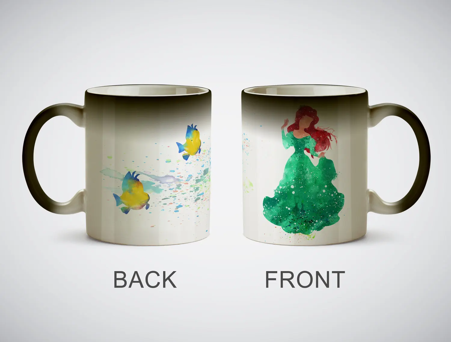 

Ariel Mug Princess Mugs Womens Girls Tea Cups Anime Cups Ariel Coffee Mug Heat Changing Color Whiskey Mugs Beer Mugs