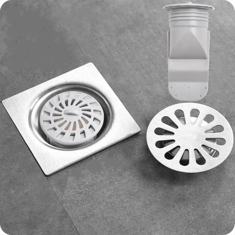 Новый Слив Для Пола SP Круглый Силиконовый Чехол С Контролем Запаха