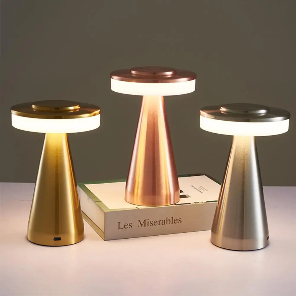 

Touch Led Table Lamp Creative Dining Hotel Bar Coffee Table Lamp Charging Led Night Light Living Room Decorative Desk Lamp