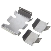 stainless steel chassis armor axle protector skid plate for mst cfx cmx rc crawler car upgrade parts