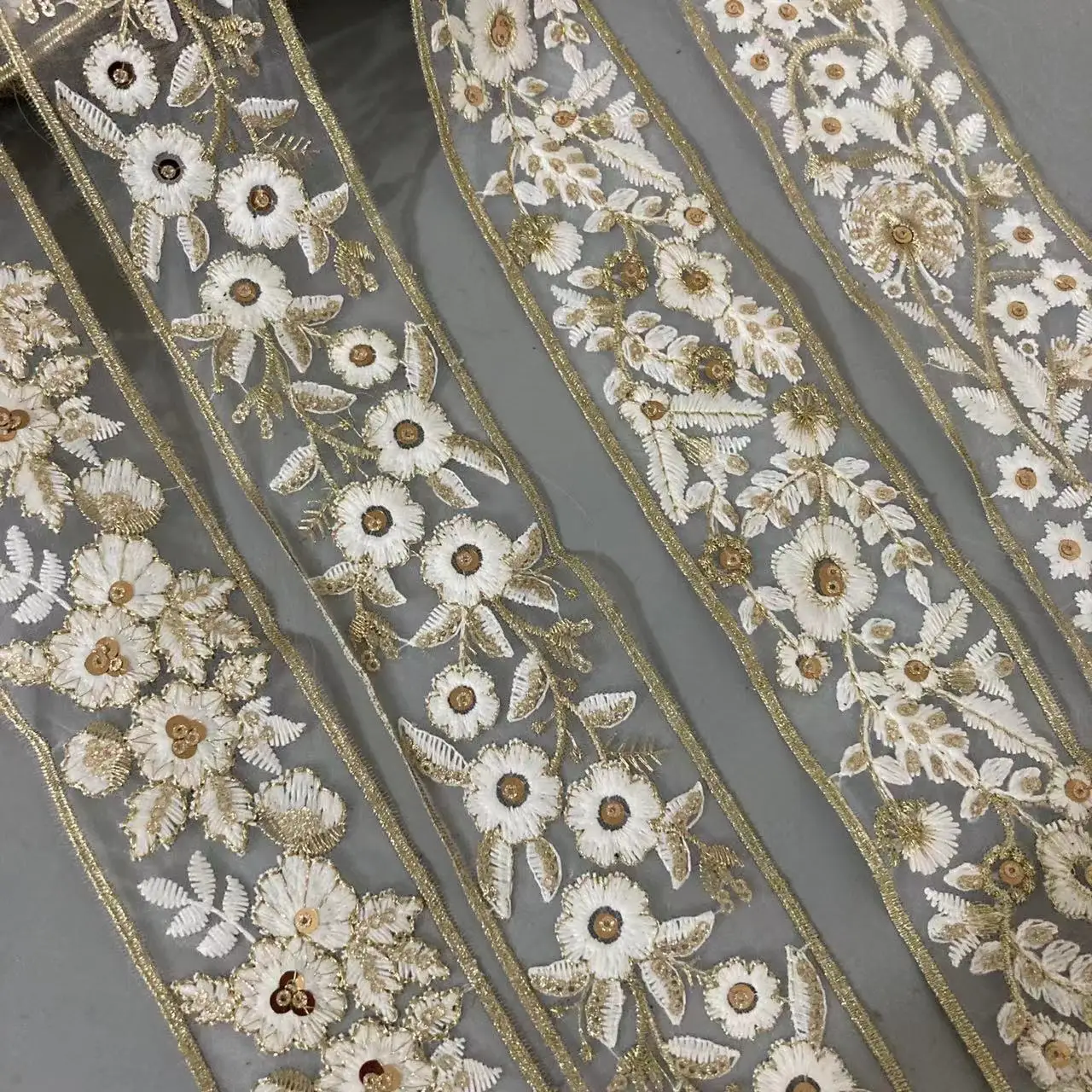 1 метр 5 см лента с кружевной отделкой новая этническая вышивка автомобильная