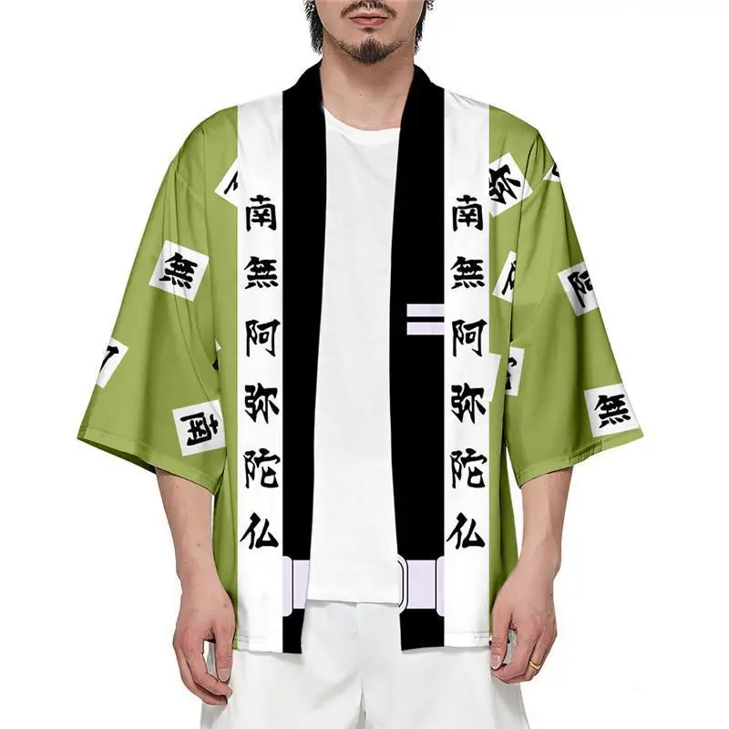 Костюм для косплея незуко ренгоку танджиро кочоу агатсума, накидка с иносукэ, рассекающий демонов, хаори кардиган кимоно Kinetsu No Yaiba