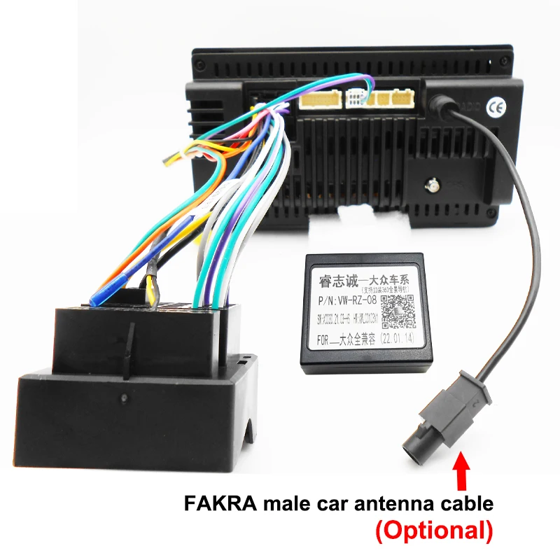 Адаптер жгут проводов Volkswagen Quadlock CAN Bus 16-контактный разъем для автомобильного