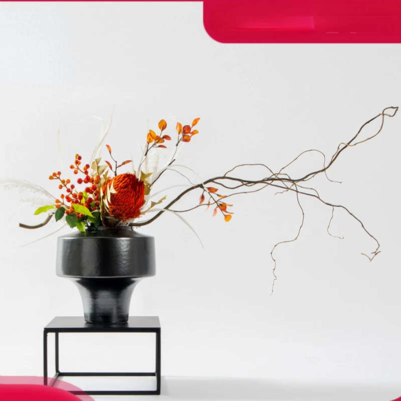 

simulation floral dead branches and dried flowers stupa set model room dining room tea table tea room soft decorations ornaments