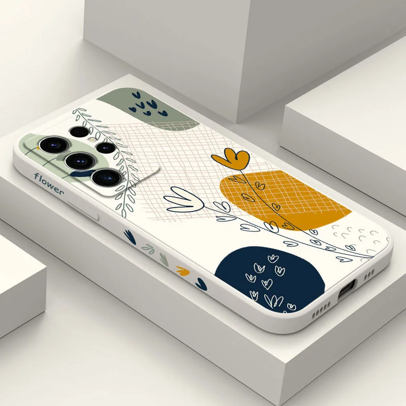 

Color Block Chart Phone Case For Samsung Galaxy S23 S22 S21 S20 Ultra Plus FE S10 S9 S10E Note 20 ultra 10 9 Plus Cover