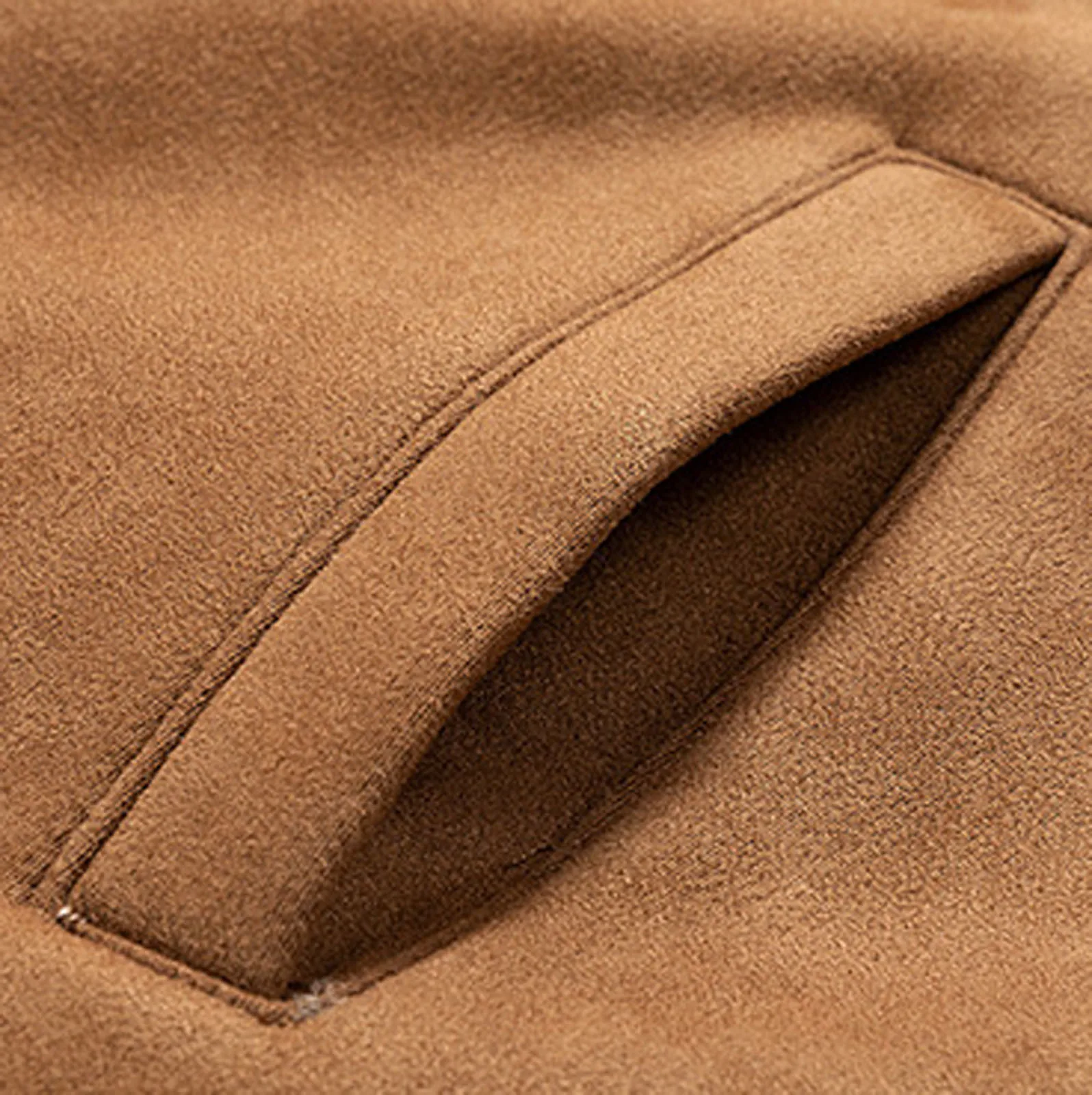 Осень-зима мужская хлопковая куртка теплая флисовая утепленная однотонная с