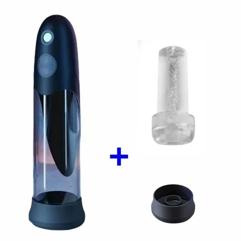 Новый насос для мужского пениса, водяная ванна, вакуумный насос для увеличения пениса, электрический мастурбатор с чашкой, тренажер для задержки пениса с спа, секс-машина